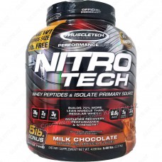 Muscle Tech Nitro Tech Whey Peptides & Isolate Primary Source 4lbs
