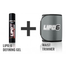 Nutrex Lipo 6 Defining Gel + Waist Trimmer Bundle