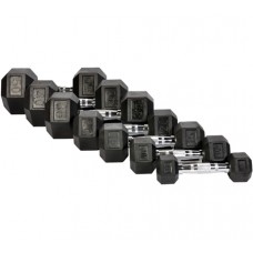 Rubberhex Dumbbells